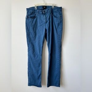 Paige Men’s Pants Size 36 Blue Straight Leg Five Pocket Made in USA